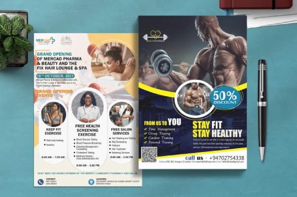 mẫu brochure thể thao đẹp