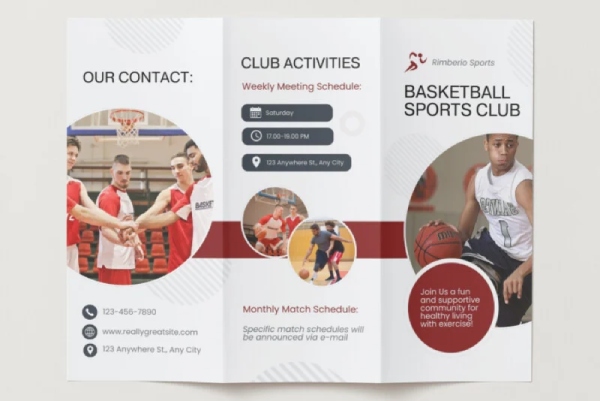 In Hoa Long nhận thiết kế và in ấn mẫu brochure thể thao lấy ngay