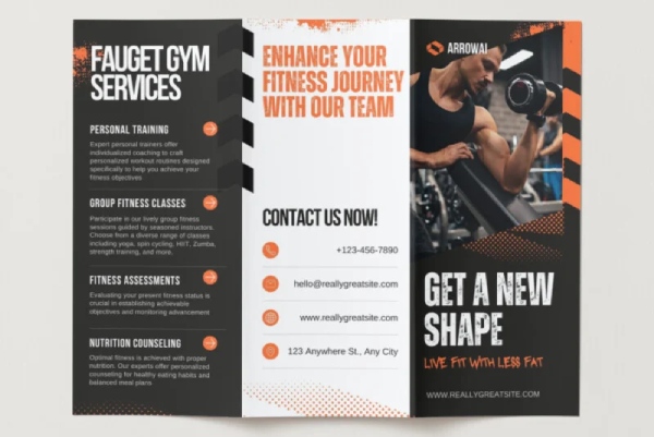 In Hoa Long nhận thiết kế và in ấn mẫu brochure thể thao số lượng nhiều