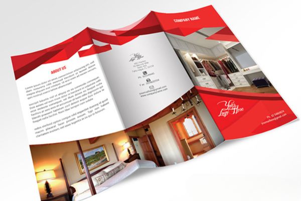 Mẫu brochure nội thất đẹp, thiết kế theo yêu cầu