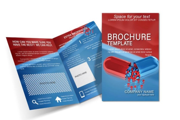 Mẫu brochure thuốc đẹp chuyên nghiệp