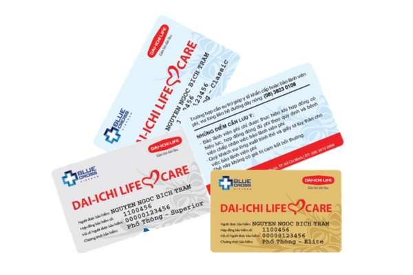 Mẫu card Dai-ichi Life