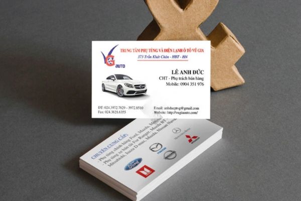 Mẫu card visit điện lạnh đẹp, thiết kế theo yêu cầu