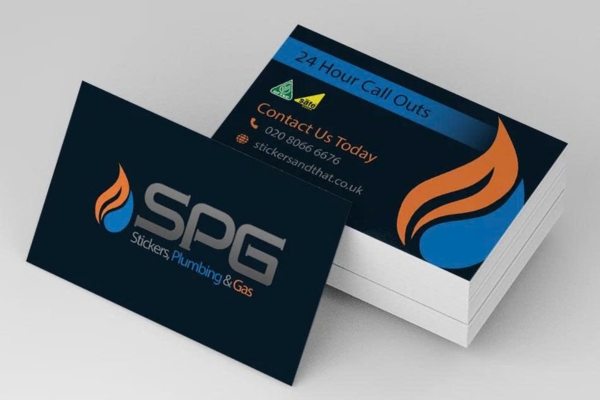 Mẫu card visit gas đẹp chuyên nghiệp