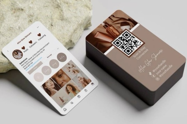 Mẫu card visit nail đẹp độc đáo