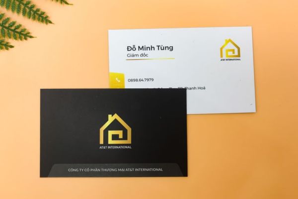 Mẫu card visit nội thất đẹp, chất lượng cao tại Hà Nội