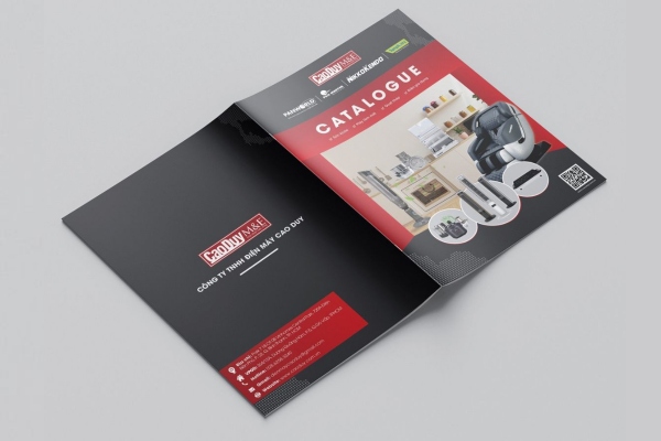Thiết kế mẫu catalogue bấm kim đẹp hoàn hảo