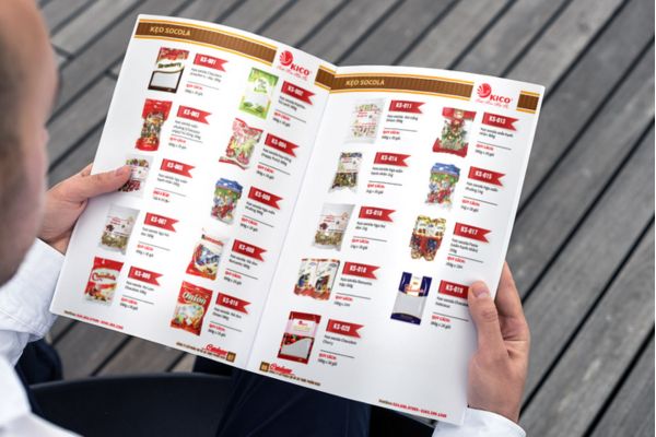 Mẫu catalogue bánh kẹo chất lượng cao tại Hà Nội