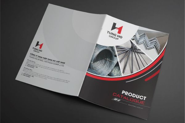 Mẫu catalogue công ty thép đẹp, chất lượng cao tại Hà Nội