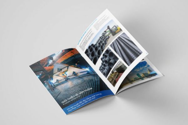 Mẫu catalogue công ty thép đẹp, chất lượng cao tại Hà Nội