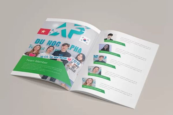 mẫu catalogue giáo dục đẹp, in chất lượng cao tại Hà Nội
