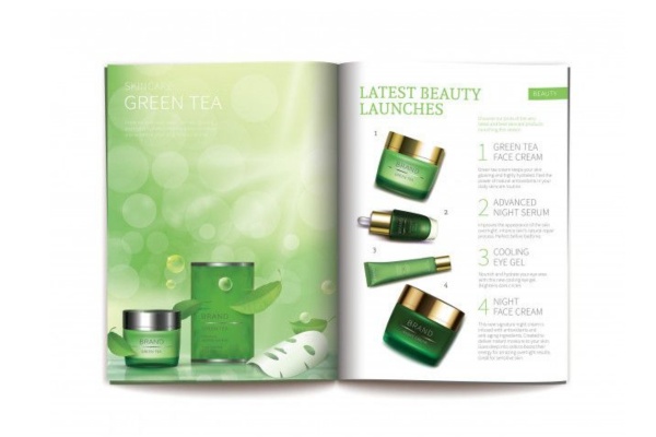 Mẫu catalogue mỹ phẩm đẹp dẫn đầu xu hướng thiết kế