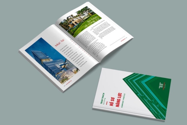 mẫu catalogue năng lực công ty xây dựng đẹp mắt