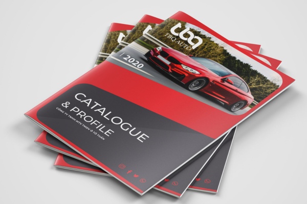 Mẫu catalogue ô tô thu hút
