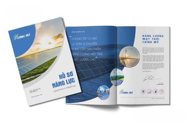 Mẫu catalogue pin mặt trời đẹp, chất lượng cao