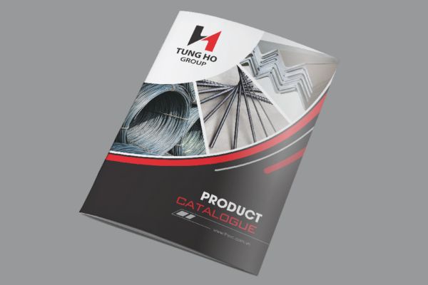 Mẫu catalogue công ty thép đẹp, chất lượng cao tại Hà Nội