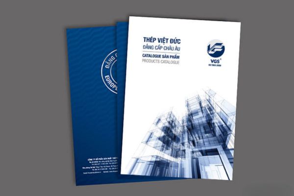 Mẫu catalogue công ty thép đẹp, chất lượng cao tại Hà Nội