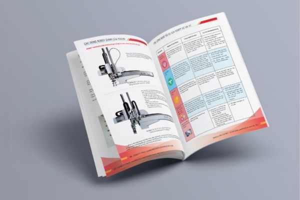 Mẫu catalogue thiết bị điện đẹp, chuyên nghiệp, chất lượng tại Hà Nội