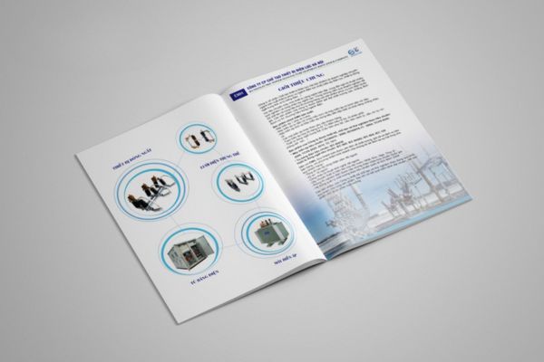 Mẫu catalogue thiết bị điện đẹp, chuyên nghiệp, chất lượng tại Hà Nội