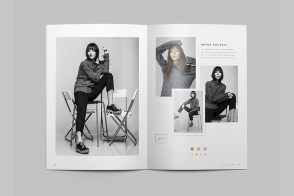 In Hoa Long nhận thiết kế và in ấn mẫu catalogue thời trang chất lượng