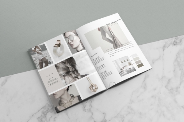 In Hoa Long nhận thiết kế và in ấn mẫu catalogue thời trang phụ kiện