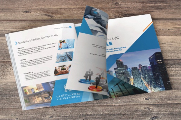 Mẫu catalogue thiết bị, vật liệu xây dựng đẹp mắt