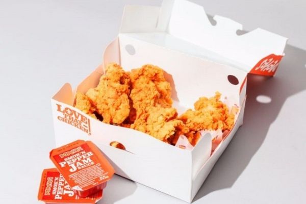 Mẫu hộp đựng gà rán đẹp, thiết kế theo yêu cầu