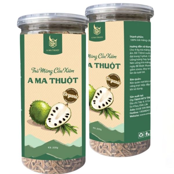 In tem trà mãng cầu giá rẻ, lấy nhanh tại In Hoa Long