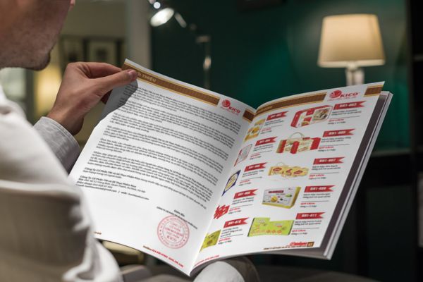 Mẫu catalogue bánh kẹo chất lượng cao tại Hà Nội