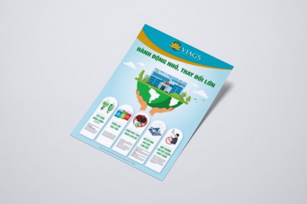 Mẫu tờ rơi bảo vệ môi trường chất lượng cao tại Hà Nội