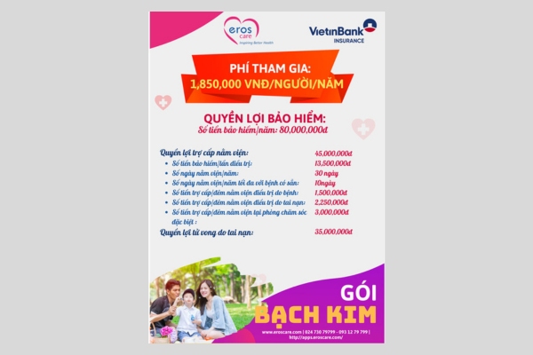 Mẫu tờ rơi bảo hiểm thuyết phục tăng niềm tin cho khách hàng