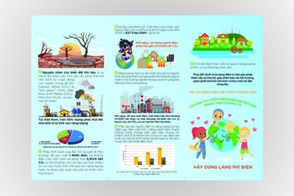 Mẫu tờ rơi bảo vệ môi trường chất lượng cao tại Hà Nội