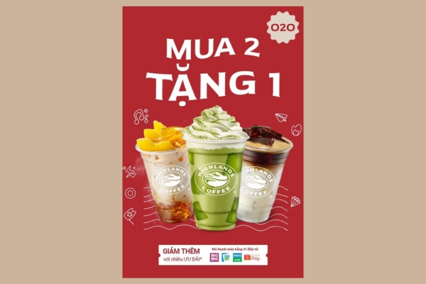 Mẫu tờ rơi cà phê in ấn hình ảnh chất lượng cao
