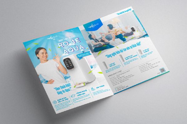 Mẫu tờ rơi máy lọc nước giá rẻ, thiết kế theo yêu cầu