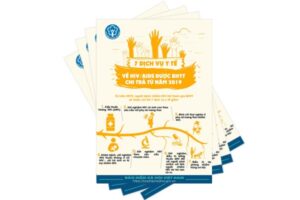 Mẫu tờ rơi phòng chống HIV thu hút & Hiệu quả