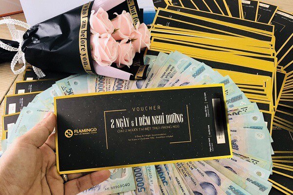 IN Hoa Long nhận thiết kế và in ấn mẫu voucher du lịch lấy ngay
