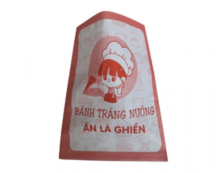 Thiết kế túi giấy đựng bánh tráng nướng tối ưu công năng