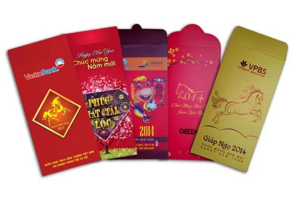 Mẫu lì xì ngân hàng đẹp, thiết kế theo yêu cầu tại Hà Nội