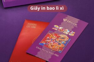 Cẩm nang chọn giấy in bao lì xì
