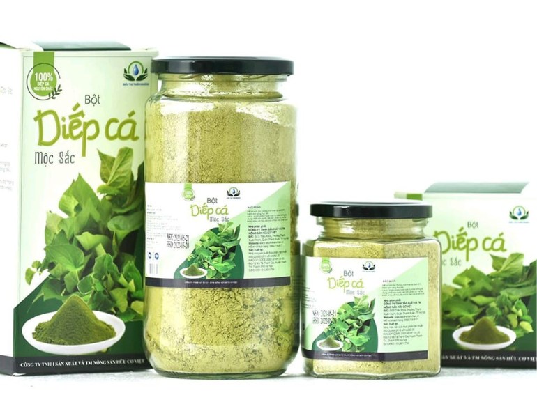 Chất liệu in tem nhãn bột diếp cá bền đẹp