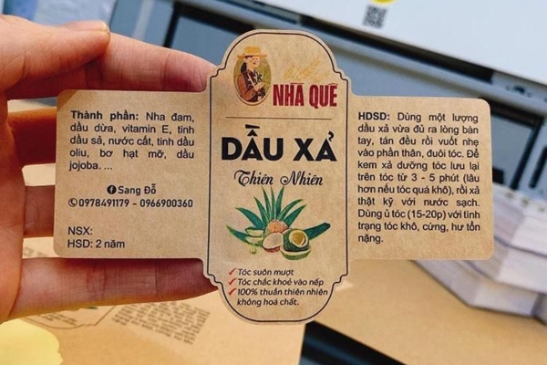 Decal giấy là chất liệu in tem nhãn phổ biến