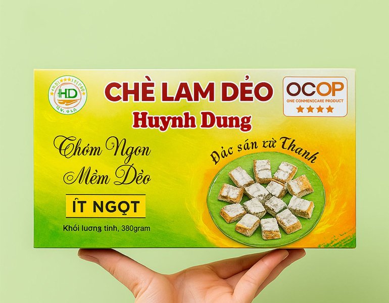 Dịch vụ in vỏ hộp giấy bánh chè lam uy tín
