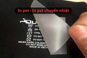 Giải mã công nghệ in pet – in pet chuyển nhiệt là gì?