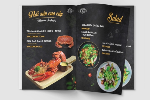 Giấy in menu cao cấp - Giấy Bristol