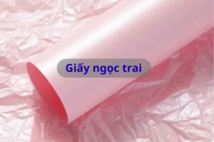Giấy ngọc trai sang trọng