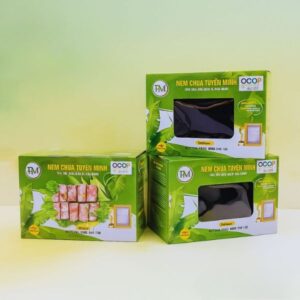 In hộp giấy đựng nem chua giá rẻ tại Hà Nội