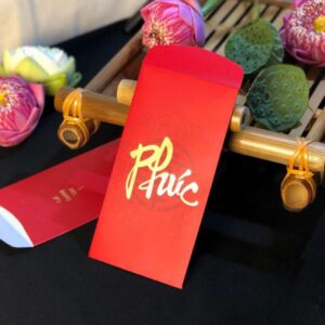 In bao lì xì chữ Phúc giá rẻ, thiết kế theo yêu cầu tại Hà Nội