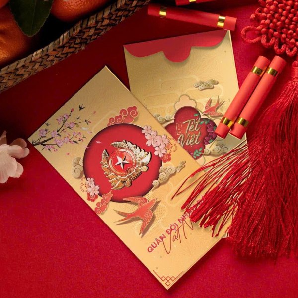 In Hoa Long nhận in bao lì xì quân đội theo yêu cầu