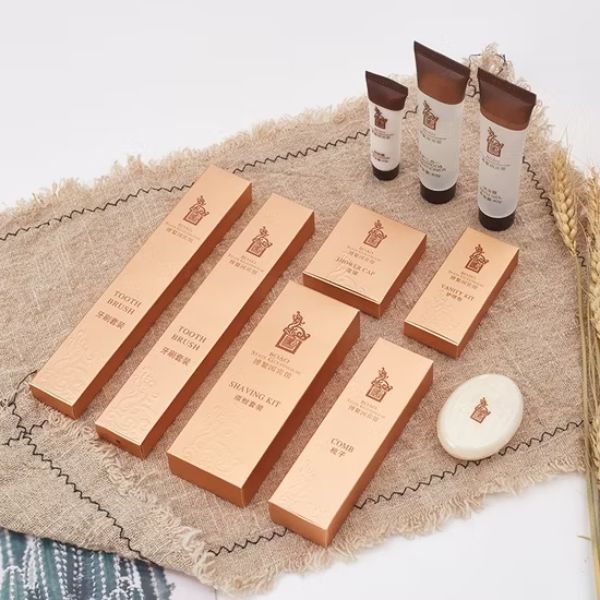 In Hoa Long nhận in bộ hộp đựng đồ dùng khách sạn đẹp