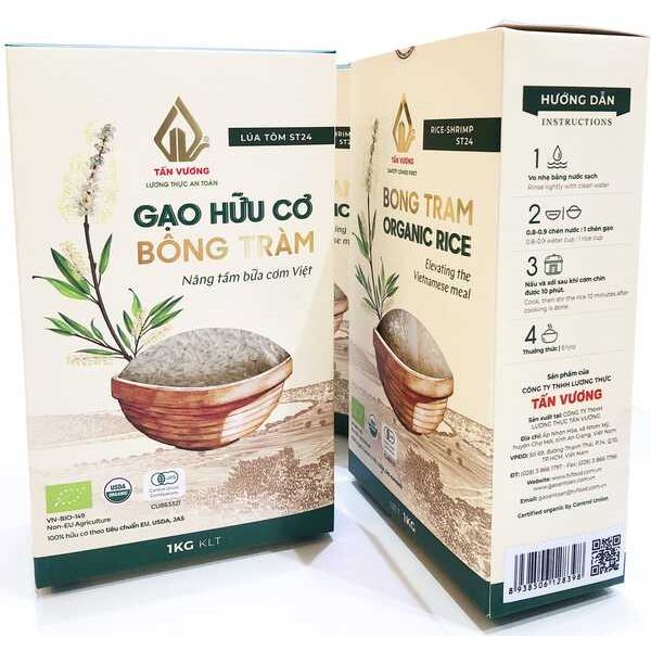 In hộp giấy đựng gạo đẹp, thiết kế theo yêu cầu tại Hà Nội
